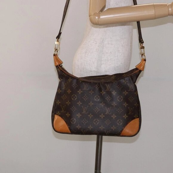 LOUIS VUITTON Monogram Boulogne 30 Shoulder Bag M51265 LV Auth 135121 - Picture 13 of 15